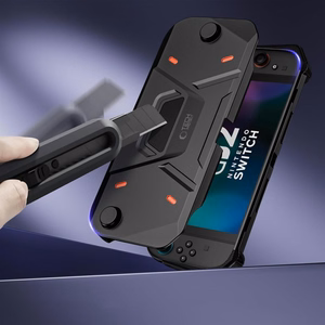 Tech-Protect Carbonox dėklas Nintendo Switch 2 - juodas