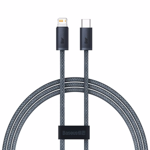 Baseus Dynamic Series kabelis USB-C į Lightning, 20W, 2m (pilkas)