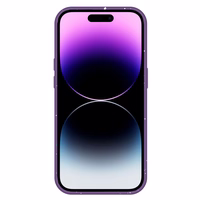 Tel Protect Magnetinis Splash Matinis dėklas telefonui iPhone 15 Pro violetinis