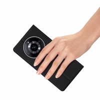 Dux Ducis Skin Pro dėklas Realme 11 Flip kortelių dėklas su stovu - juodas