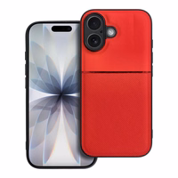 NOBLE dėklas telefonui IPHONE 17 raudonas