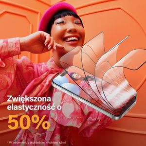 PanzerGlass Apsauginis stiklas su itin plačiu tinka su pozicionieriumi, skirtas iPhone 15 Plus