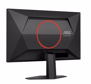 AOC G4 24G4HRE kompiuterio monitorius 60.5 cm (23.8") 1920 x 1080 pikselių Full HD LED juodas, raudonas
