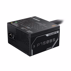 GIGABYTE P750BS maitinimo šaltinis - PCI-E 6+2 Pin x 4, 80 PLUS Bronze, 120mm ventiliatorius, ATX suderinamas, EU kištukas