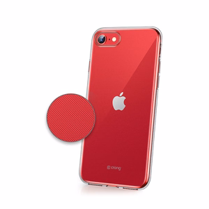 Crong Crystal Slim dėklas, skirtas iPhone SE (2020) / 8 / 7, skaidrus