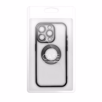 GLAM dėklas telefonui IPHONE 17 juodas