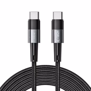Tech-Protect UltraBoost кабель USB-C USB-C PD 100W 5A 3м - серый