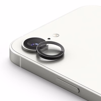 Ringke Camera Frame apsauginis stiklas 2 vnt. iPhone 16e - juoda