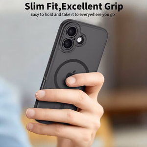 Tech-Protect BasicMag magnetinis dėklas telefonui iPhone 17 - matinė juoda