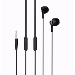 XO проводные наушники EP39 jack 3,5mm черные