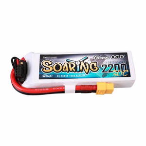 „Gens Ace“ G-Tech Soaring 2200 mAh, 11,1 V, 30C, 3S1P LiPo baterija