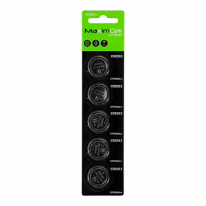 MaximCell литиевые батарейки CR2032 — 5 шт.