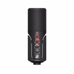 Sennheiser Profile Streaming Set - USB-C mikrofonas su reguliuojama rankena, skirtas podcastingui ir transliacijai