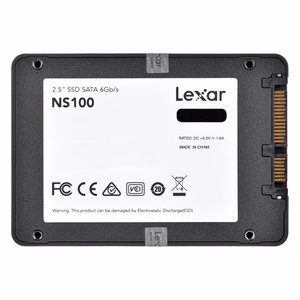 Lexar NS100 LNS100-1TRB – 1 TB 2.5 colio SATA III SSD, skaitymo greitis iki 550 MB/s