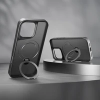 Etteri Matinis Mag Ring dėklas for iPhone 16 6,1" juodas