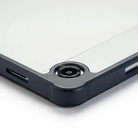 Dėklas Reach Origami Samsung X400/X406 Tab S10 Lite/X520/X526 Tab S10 FE/X510/X516 Tab S9 FE tamsiai mėlynas