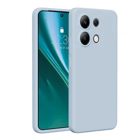 Etteri silikoninis dėklas telefonui Xiaomi Redmi Note 13 4G šviesiai mėlynas