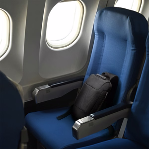 Wozinsky Premium vieno peties miesto kuprinė su apsauga nuo vagystės, organizatoriumi ir USB - juoda