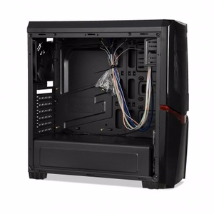 iBox ORCUS X14 Midi Tower juodas kompiuterio korpusas