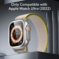 ESR Armorite 2 dalių grūdinto stiklo rinkinys Apple Watch Ultra 49mm - titano spalvos