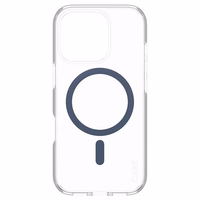 CARE by PanzerGlass Flagmano dėklas telefonui iPhone 16 Pro 6.3" mėlynas/mėlynas Magnetinis 1366