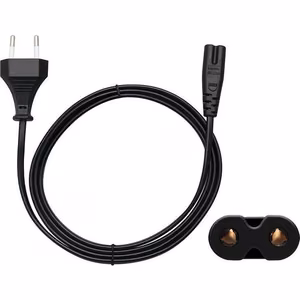 Кабель питания для радио (2pin) 1,5 м черный