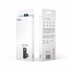 Etteri Morning Fog dėklas for iPhone 16 Pro Max 6,9" rudas