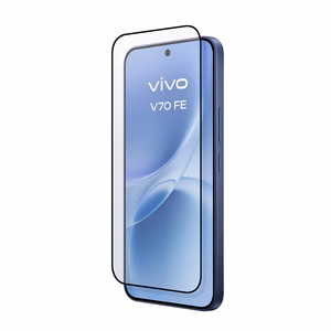 Crong 3D Armour Glass Lite per visą paviršių klijuojamas grūdintas apsauginis ekrano stiklas, skirtas Vivo V70 FE 5G
