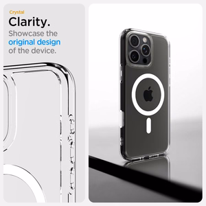 Dėklas telefonui Spigen Ultra Hybrid iPhone 16 Pro - baltas