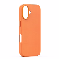 Etteri Elegant Mag dėklas for iPhone 16 6,1" oranžinis