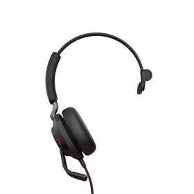 Jabra Evolve2 40 MS Mono USB-C - laidinės ausinės, juodos spalvos