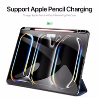 Dėklas Dux Ducis Domo Apple iPad Pro 13 2024/2025 juodas