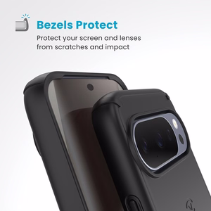 Speck ImpactHero Slim dėklas, skirtas Google Pixel 10 / 10 Pro, juodas