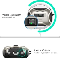 ESR Cyber FlickLock MagSafe deklas AirPods Pro 3 - Sidabrinis