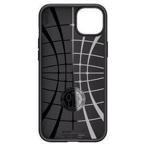 Spigen Liquid Air dėklas iPhone 14 – matinis juodas