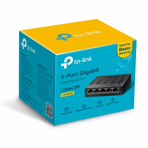 TP-Link 5 prievadų 10/100/1000Mbps stalinis tinklo komutatorius