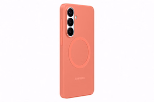 ES947CO Silicone Magnet Case Samsung Galaxy S26 Plus, Coral Red