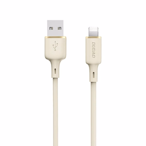 Dudao L7SL кабель USB-A - Lightning 5A 1м - бежевый