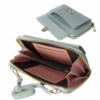 Megztas krepšys telefonui GCW06 mėtinis