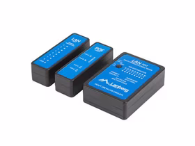 Lanberg NT-0404 tinklo laidų tikrintuvas PoE bandiklis Juoda, Mėlyna