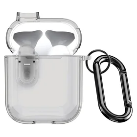 Dėklas Dux Ducis PECL Apple AirPods 1/2 pilkas