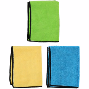Салфетки Dunlop из микрофибры для автомобиля, 35 × 40 см, 10 шт.