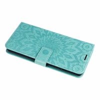 MEZZO knygos tipo dėklas telefonui XIAOMI Redmi 15 5G su mandala, žalias