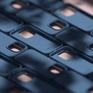 Etteri silikoninis dėklas telefonui iPhone 15 Pro Max 6,7 - tamsiai mėlynas