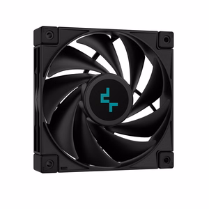 DeepCool AK400 ZERO DARK procesoriaus oro aušintuvas 12 cm juodas 1 vnt.