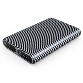 Orico AM2C3-2N dviejų diskų dėklas dviem M.2 NVME USB-C 3.2 10Gb/s diskams - pilkas