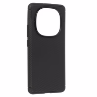 Tel Protect Carbon Elite dėklas telefonui Xiaomi Redmi Note 14 Pro 5G juodas
