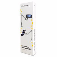 Wozinsky ilgas lankstus telefono ir planšetės laikiklis juodas (WTHBK5)