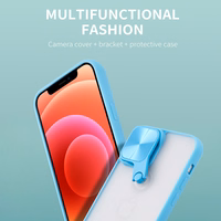 Tel Protect Cyclops dėklas telefonui Iphone 12 Pro juodas