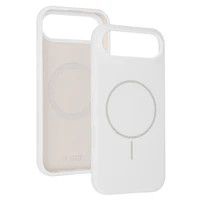 Magsafe Slim Silicone dėklas iPhone 17 Air baltas